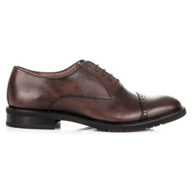 Sorrento Oxfords i læder brun
