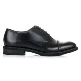 Sorrento Oxfords i læder sort