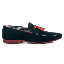 Sorrento Kvaster loafers med kvaster blå