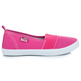 American Club Pink slipons lyserød