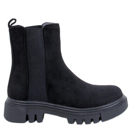 Swanson Black high-top Chelsea støvler sort
