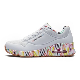 Skechers X Jgoldcrown Uno Loving Love sko 155506-WHT hvid