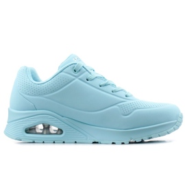 Skechers Uno 73690-LTBL sko blå