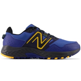 New Balance 410 trail løbesko til mænd, sportssneakers, marineblå (MT410LY8)