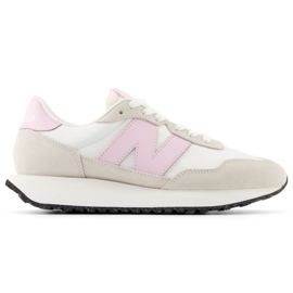 New Balance Nb 237 damesneakers, stilfuld Eva foam, beige (WS237CH)