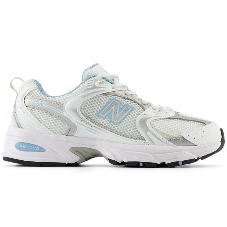 New balance sneakers hvide clearance
