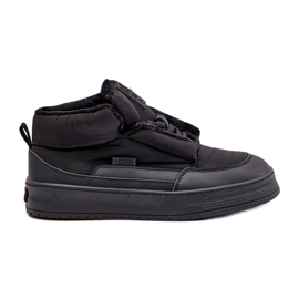 Big Star isolerede sneakers til kvinder OO274A530 Sort