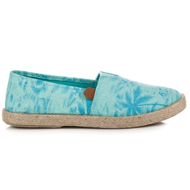 Vices Sommer Slipons blå