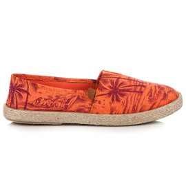 Vices Sommer Slipons orange