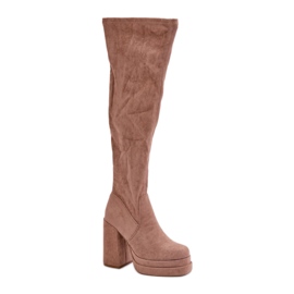 Model 8669 Beige støvler