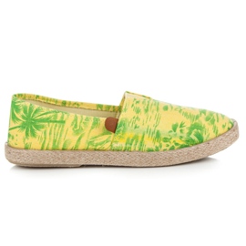 Vices Sommer slipons gul