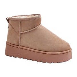 Snestøvler Model 20216-4C Beige