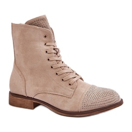 Støvler Model DA132P Lys Beige