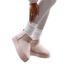 Snestøvler Model 20216-4F Lys Beige