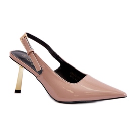 Høje hæle Model CH878 Beige
