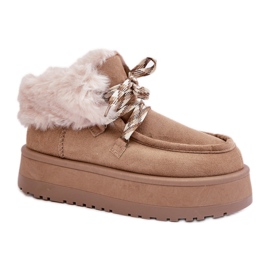 Snestøvler Model C3016 Dark Beige