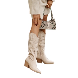 Støvler Model DA113P Lys Beige