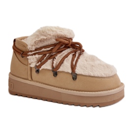 D.Franklin DFSH370011 snestøvler beige