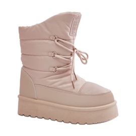 Big Star OO274885 Beige snestøvler