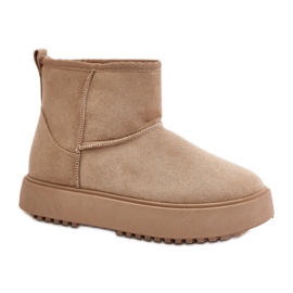 Snestøvler Model 24BT26-7408 Beige