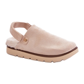Hjemmesko Model 100-418 Beige