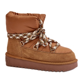 Snestøvler Model DFSH375003 Brun