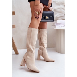 Støvler Model Lannetea MVP315 Light Beige - Step in style