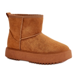 Snestøvler Model 24BT26-7408 Camel brun