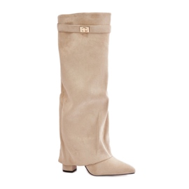 Model LA-289 Light Beige støvler