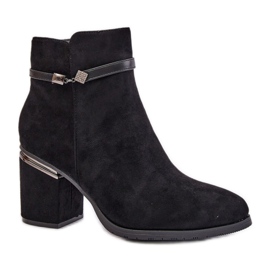 Venezia Støvler Model Vinceza 16446 Sort