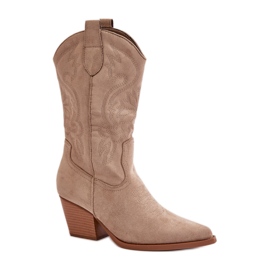 Støvler Model DA116P Beige