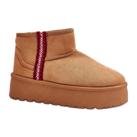 Model 20221 Camel snestøvler brun