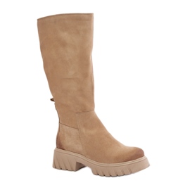 Zazoo 70145 Beige støvler