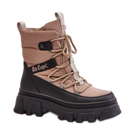 Lee Cooper LCJ-24-47-3143 Beige snestøvler