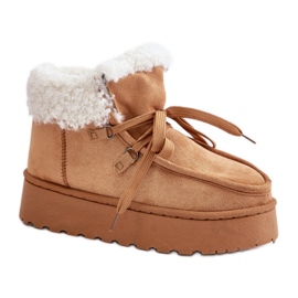 Model 20209-4B Camel snestøvler brun