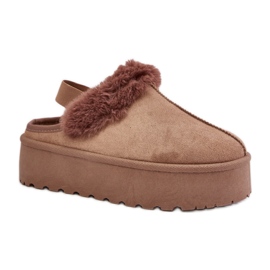 Hjemmesko Model 24890 Mørk Beige