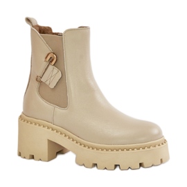 Zazoo 60490 Lys Beige støvler