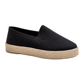 Espadriller Model 24TX02-7698 Sort