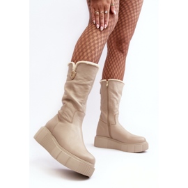 Model 70121 Beige støvler