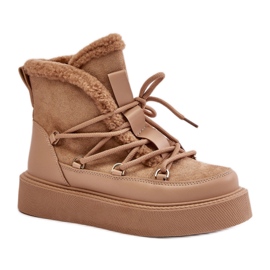 Snestøvler Model 24882 Mørk Beige
