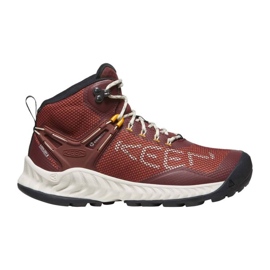 KEEN Nxis Evo Mid Wp Trekking Sko KE-1027793 rød