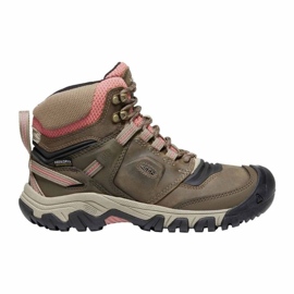 Keen Ridge Flex Mid Wp Trekking Sko KE-1024921 brun