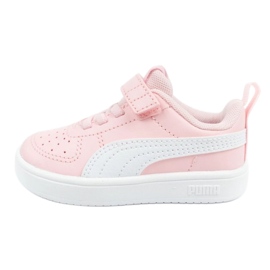 Puma Rickie Ac 384314 10 sportssko hvid lyserød