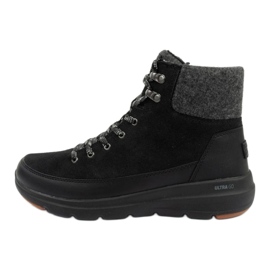 Skechers sko 144204/BKGY sort