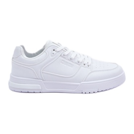 Lave sneakers til mænd Big Star OO174671 HI-POLY System Hvid