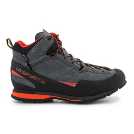 La Sportiva Boulder X Mid Gtx Carbon Flame sko 17E900304 grå