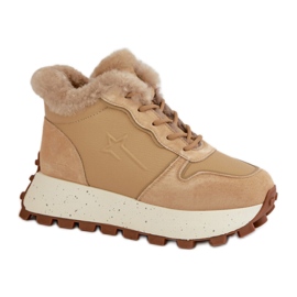 Big Star Isolerede Sportssko OO274A330 beige