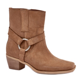 Uisolerede damestøvler Zazoo 3444/2 beige