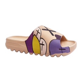 Flip-flops CK240P til kvinder beige