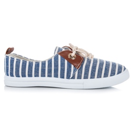 Mckeylor Ribbede sneakers blå